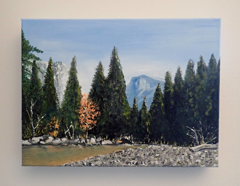Painting in Yosemite National&nbsp;Park